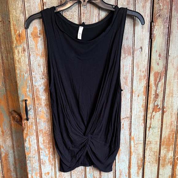 Elan - Glitter Tank Top Black